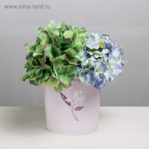 Кашпо для цветов «Beautiful garden», 1.6 л, 14×14 см (4840677) Х74262
