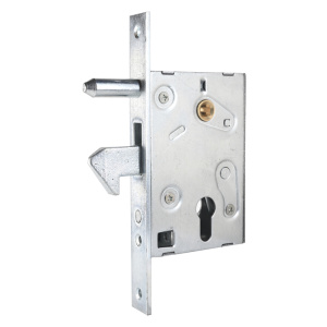 Замок врезной для откатных ворот, БУЛАТ ЗВ4-1К.50.72.25.04, под ц/м, хром 38059