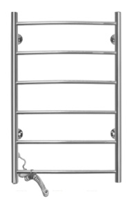 Полотенцесушитель электрический Domoterm Классик DMT 109-6 50x80 EK L, хром 39273