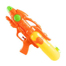 Водный пистолет оранжевый 032484