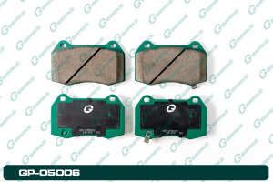 А4-6 Дисковые тормозные колодки GP-05006 (G-brake)