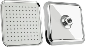 Лейка тропический душ для ванной квадрат 16002