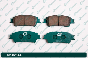А4-3 Дисковые тормозные колодки GP-02344 PN-1804 (G-brake)