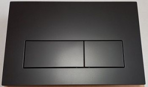 Кнопка смыва черная F3 86659