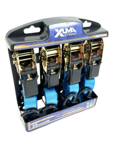 Ремень стяжка груза 700кг/ длина 5 м./ ширина 25 мм /4шт 8115/RS250X