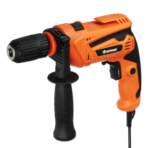 Дрель ударная электр. ЕРМАК ДУ-780, 780Вт, быстрозаж. патрон 13мм, 0-3000 об/мин 693-003