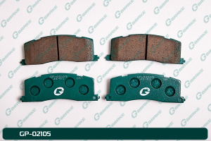 А4-3 Дисковые тормозные колодки GP-02105 PF-1274 (G-brake)