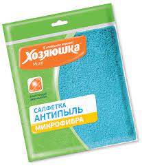 Салфетка "ХОЗЯЮШКА МИЛА" АНТИПЫЛЬ, 30*30 см 1 шт  (04035) Х81858