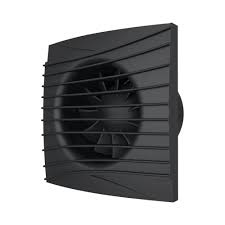 Вентилятор SILENT 4C Matt black накладной D100 обр.клапан ЭРА 006614