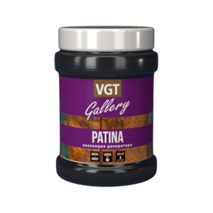 Состав лессирующий матовый с эффектом чернения PATINA, 0,20 кг ВГТ 838538