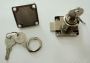 Замок мебельный для фасадов хром яркий D18*22 138-22 С  14.7 (0010472) 39411 - купить во Владивостоке, фото товара