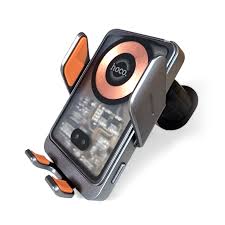 Держатель телефона с беспроводной зарядкой HOCO HW7