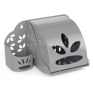 Держатель для туалетной бумаги и освежителя воздуха М 6052 СТ024878