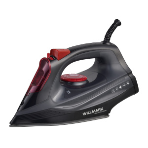 Утюг WILLMARK SI-2468СВР (2400Вт, керам.подошва,300 мл, функц. самоочистки) 013452