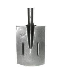 Лопата прямая с ребрами жесткости рельсовая сталь 035164