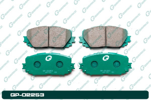 А4-6 Дисковые тормозные колодки GP-02253 PF-1518 (G-brake)