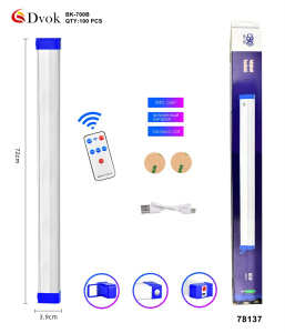 Фонарь-светильник аккумуляторный светодиодный 700мм BK-700B  СТ988486