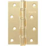 Петля дверная Нора 4-2ВВ PB универсальная золото 22954