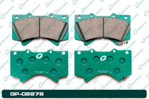 А4-6 Дисковые тормозные колодки GP-02278 PF-1541 (G-brake)