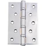 Петля дверная Нора 4-2ВВ CP универсальная матовый хром 22947