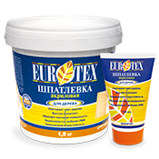 Шпатлевка по дереву "EUROTEX" 1,5кг Белый 817049