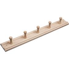 Вешалка для бани липа 5 рожков 18669