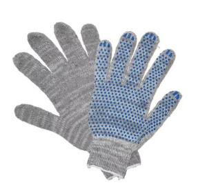 Перчатки резиновые серые Х134642