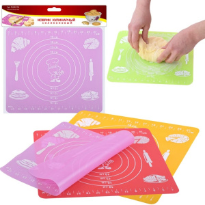 Коврик для раскатки теста 40-50 см Х988035