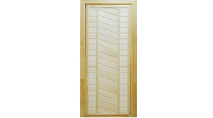 Дверь банная липа Тип-6 H1800мм/B700м 057142