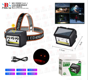 Фонарь налобный WH-9988B СТ60296