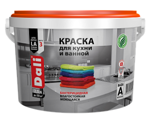 Краска для кухни и ванной 5л DALI База А 963056