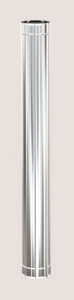 Труба для дымохода нерж. FERRUM D120мм/s0.5мм/L1,0м 809545