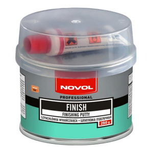 Шпатлевка NOVOL отдел. FINISH  0.25+отв.8g (1шт.х8g)    (17544)