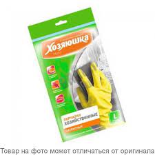 Перчатки хозяйственные латексные "Хозяюшка Мила" Х835173