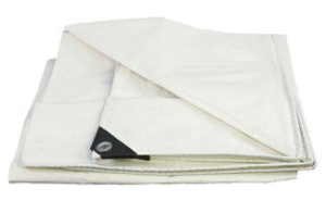 Тент белый 6х10 м плотность 90г/м2 94385