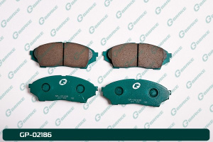 А4-3 Дисковые тормозные колодки GP-02186 PN-1434 (G-brake)