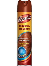 Средство для мебели полироль MEBELUX 300мл Антистатик Х950629