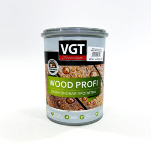 Пропитка силиконовая WOOD PROFI бесцветная 0,9кг ВГТ 03083