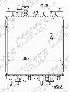 Радиатор NS0001-K11-99