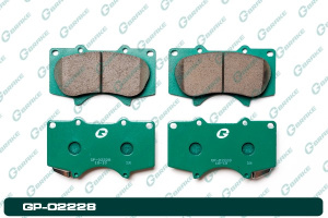 А4-3 Дисковые тормозные колодки GP-02228 PF-1482 (G-brake)
