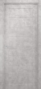 Дверное полотно ламинированное Орион Бетон 600*35*2000мм 003170