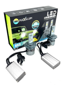 Комплект Ламп "RX9" H4 (диод) 6000LM 55W 9-36V к-т 2шт. 10512