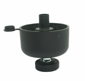 Опора регулируемая с винтом H-27 американка пластмасса 42162