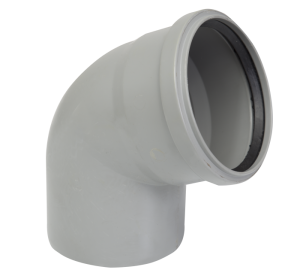 Отвод Ф40*67гр серый 33530