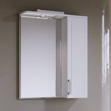 Зеркало 60см VITTORIA + шкаф R + подсветка ШВГ 610*763*137 ALAVANN 87133