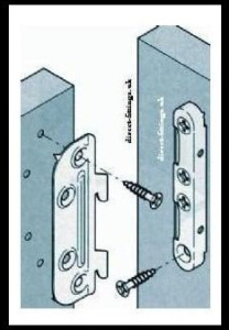Стяжка Кроватная (зацеп кроватный, стяжка крючковая) 52274