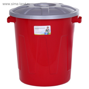 Бак 60 л пластиковый с крышкой  751158