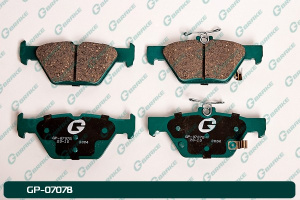 А4-6 Дисковые тормозные колодки GP-07078