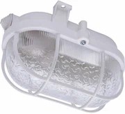 Светильник накладной НБП 01-60-002 белый. овал "Банник" Е27 60W IP54 пластик ОБ1020337