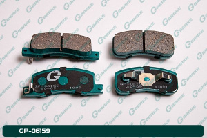 А4-6 Дисковые тормозные колодки GP-06159 (G-brake)